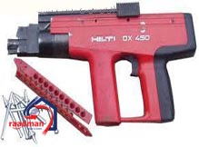 تفنگ میخکوب هیلتی مدل dx 450